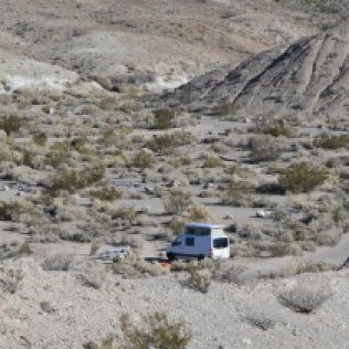 Mesquite Springs campground, Death Valley